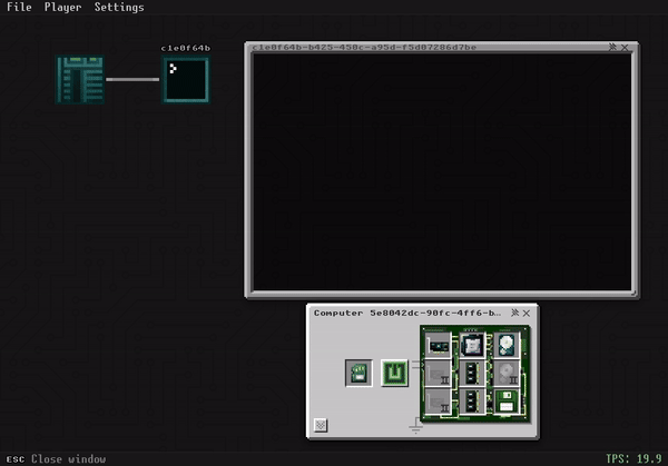 A screenshot of the GUI. GUI